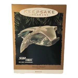 Hallmark Keepsake Magic Ornament Star Trek TNG Romulan Warbird VTG 1995  NEW
